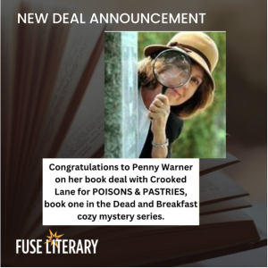 Congrats to Penny Warner for her new book deal! 1 Warner mystery deal - Fuse Literary